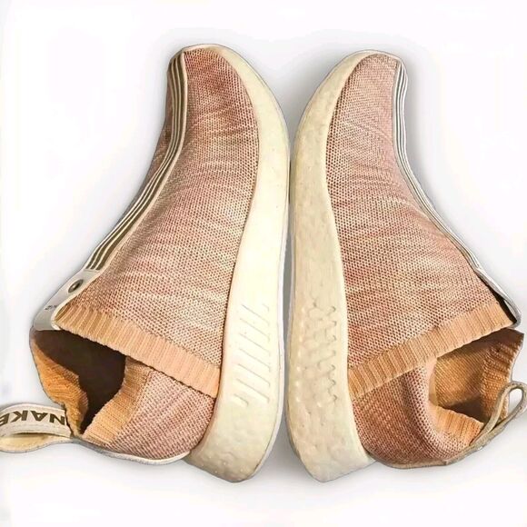 Adidas x Naked x Kith NMD CS2 Collaboration Prime Knit City Sock Pink Men Sz7 R1 - Picture 9 of 10